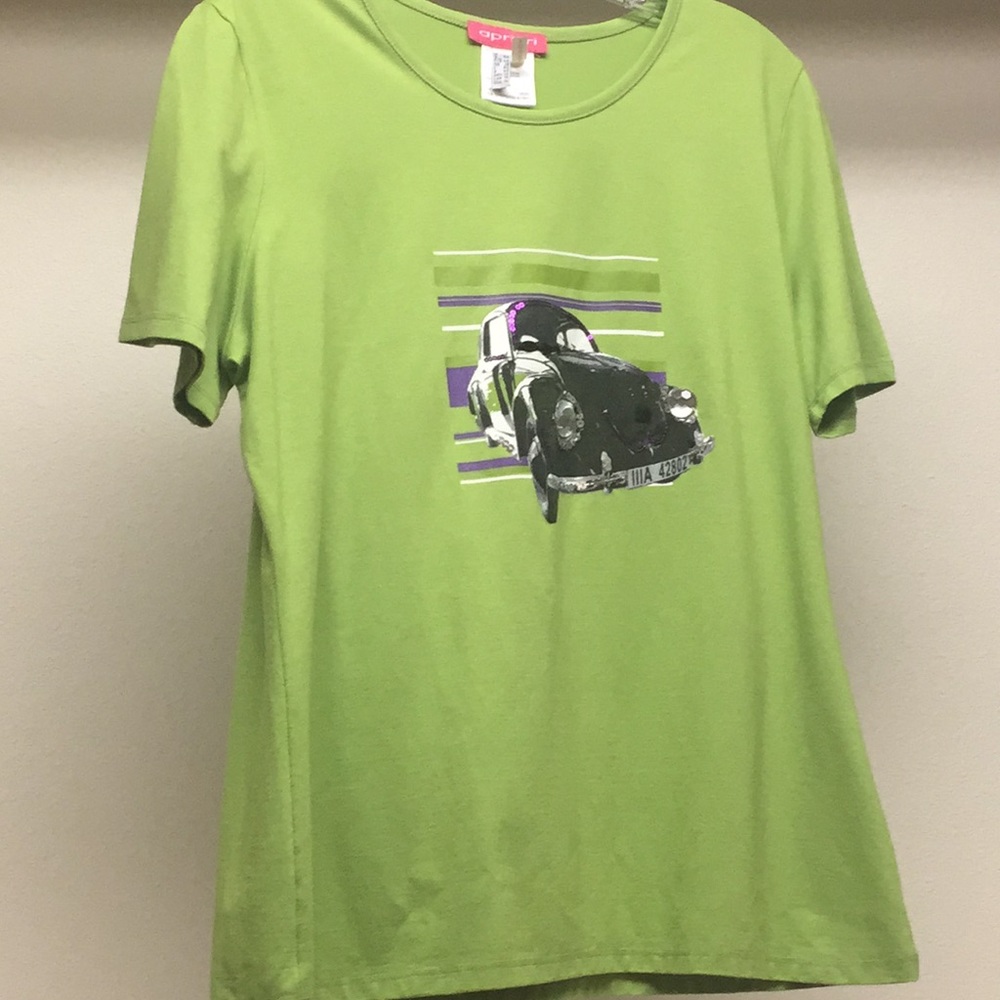 Fun tee with Volkswagen with crystal headlights